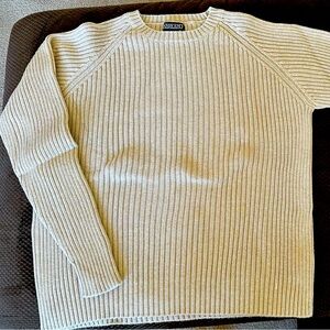 Lands End 100% cotton sweater